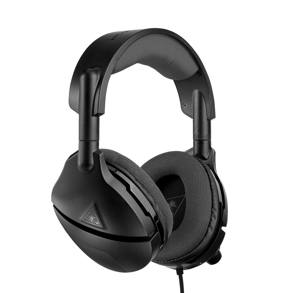 Produktdatenblatt mit Spezifikationen für schwarze On-Ear-Kopfhörer auf weißem Grund.