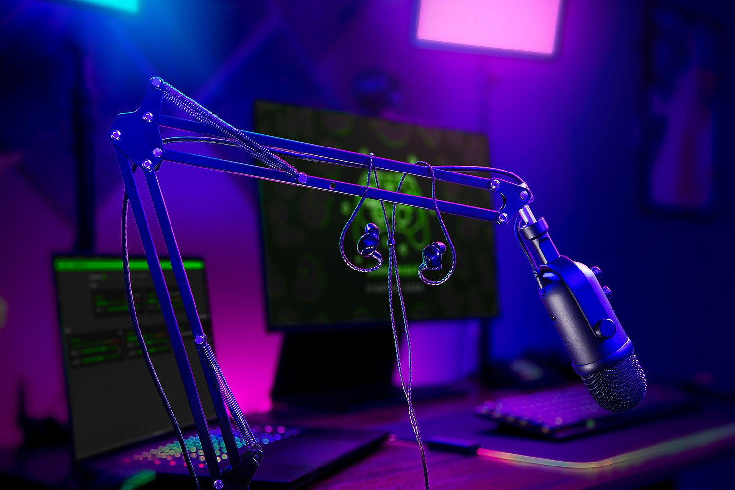 RAZER Moray AURICOLARI, Nero