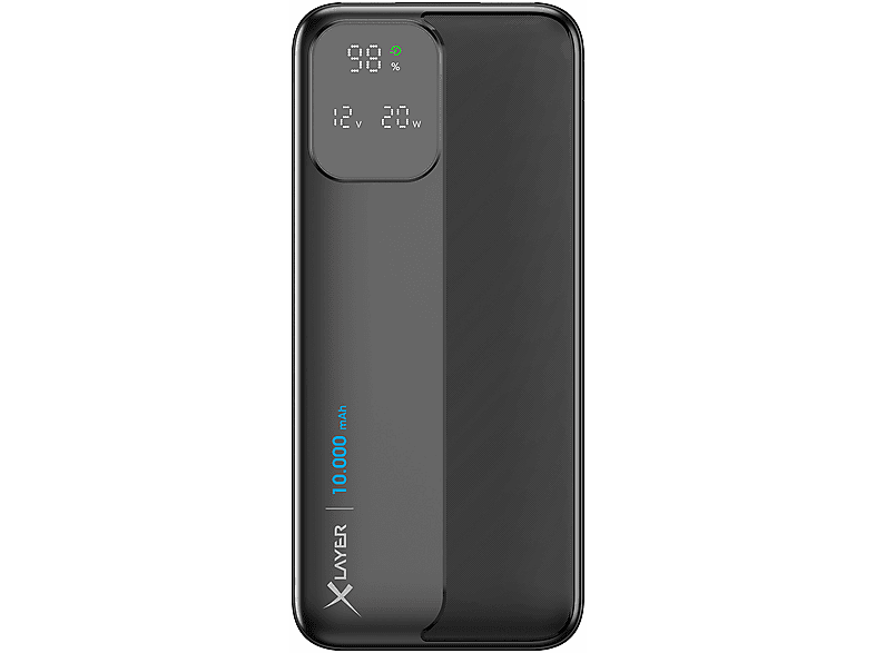 XLAYER Rapid 10.000 mAh schwarz Powerbank 10000 mAh schwarz