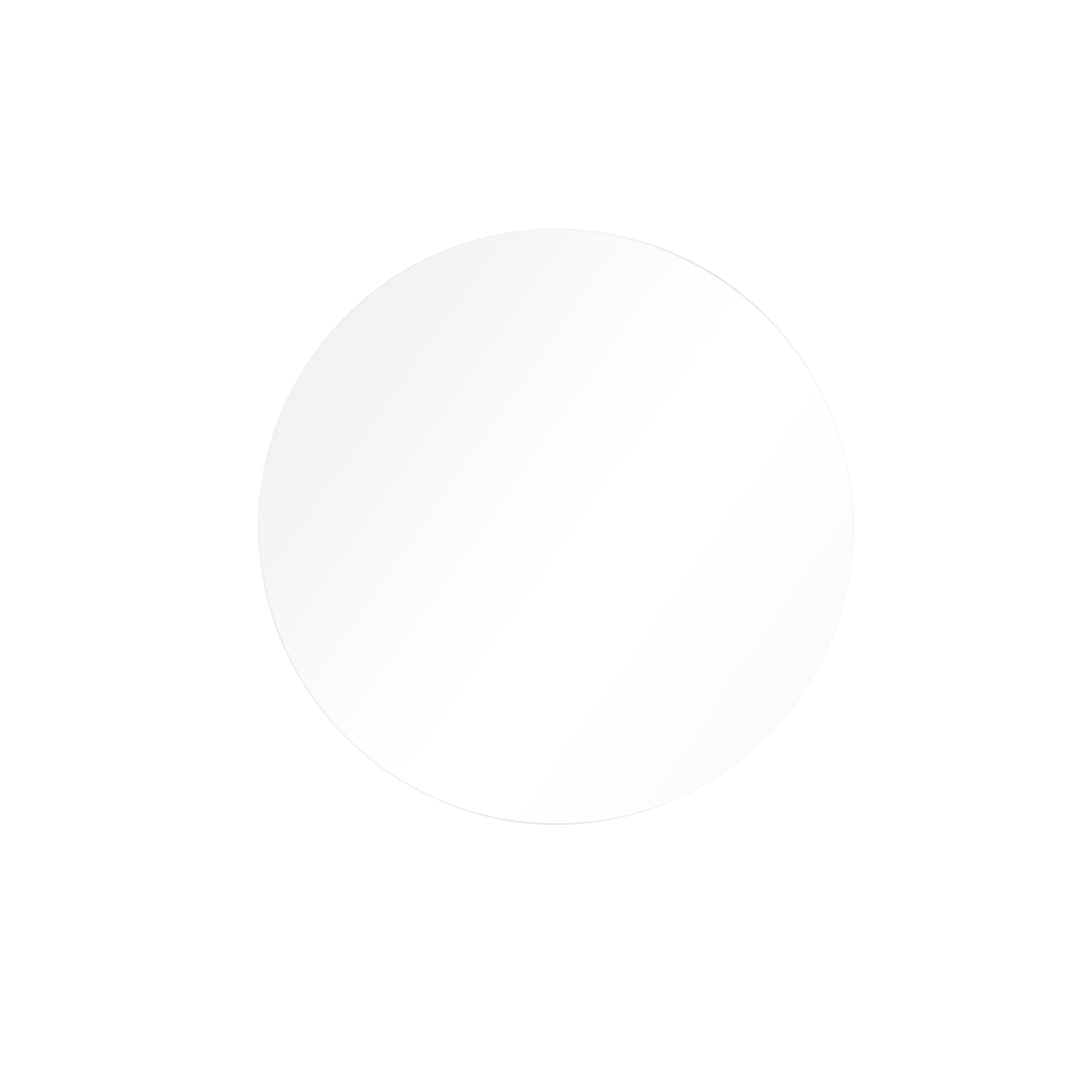 Weißer Kreis auf schwarzem Hintergrund. Einfaches, klares Design. Minimalistische Ästhetik.