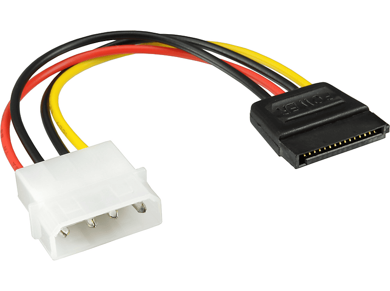 Cable De Alimentación InLine Blanco - 0,5 M, Enchufe Euro A C7, 16605 W