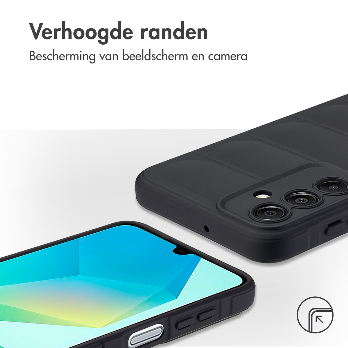 Mobilis Cover T Series Per IPhone X | Custodia Protettiva | Colore Nero