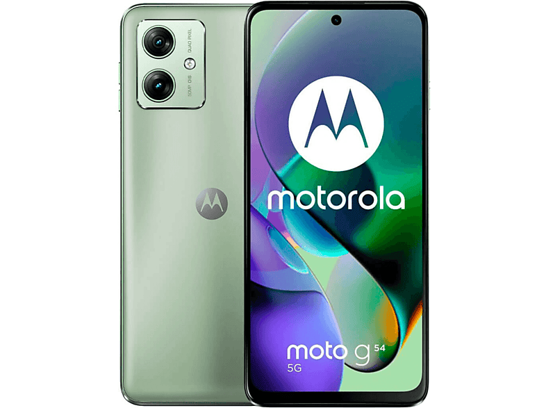 Motorola Moto G54 Smartphone – 6,5 Zoll Display, 12 GB RAM, 256 GB Speicher, 5G, Langlebiger Akku – In Blau