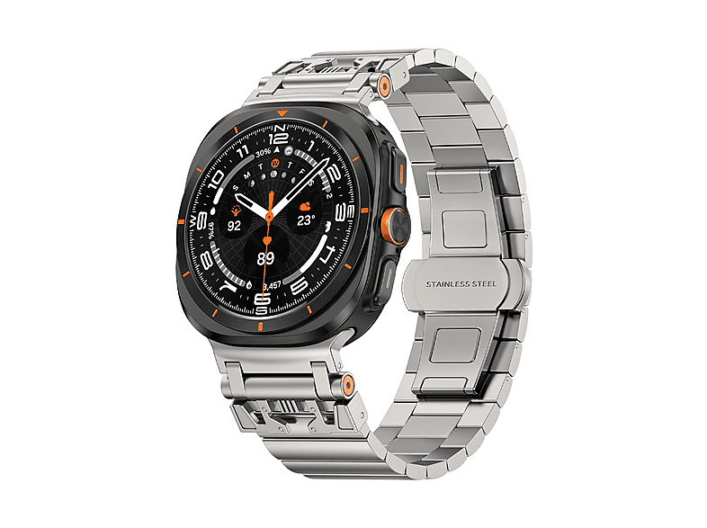 INF 331810, Ersatzarmband, Samsung, Galaxy Watch Ultra, Stahl | MediaMarkt