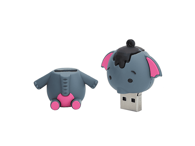 ELKUAIE Flash-Speicher, Cartoon-Aussehen USB-Stick (Blau, 64 GB) | SATURN