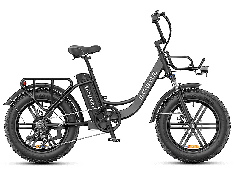 ENGWE L20 BOOST Citybike (Laufradgröße: 20 Zoll, Unisex-Rad, Black)