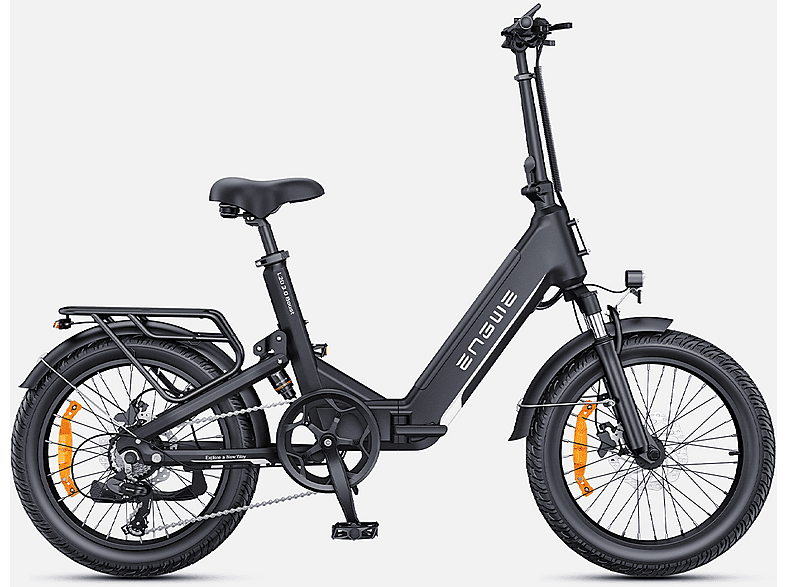 ENGWE L20 3.0 BOOST Kompakt-/Faltrad (Laufradgröße: 20 Zoll, Unisex-Rad, 648 Wh, Black)