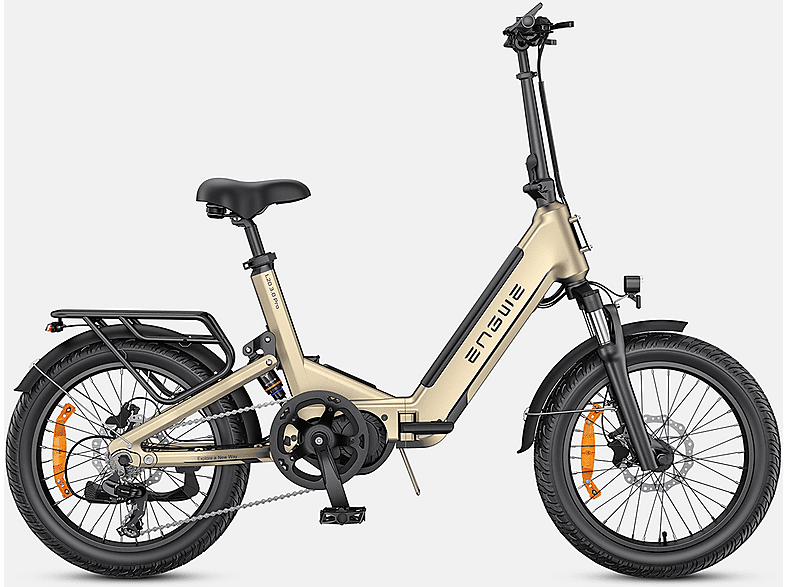 ENGWE L20 3.0 Pro Citybike (Laufradgröße: 20 Zoll, Unisex-Rad, 720 Wh, Champagne)
