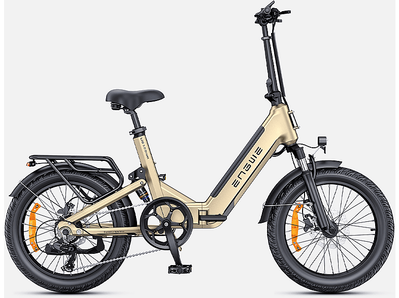 ENGWE L20 3.0 BOOST Kompakt-/Faltrad (Laufradgröße: 20 Zoll, Unisex-Rad, 648 Wh, Champagne)