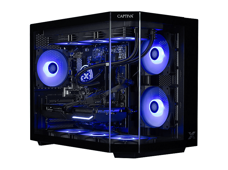 CAPTIVA Highend Gaming R95-084, Gaming-PC mit AMD Ryzen™ 7 7800X3D Prozessor, 32 GB RAM, 1 TB SSD, NVIDIA GeForce RTX™ 5070 Ti GeForce® RTX™ 5070 Ti, Windows 11 Home