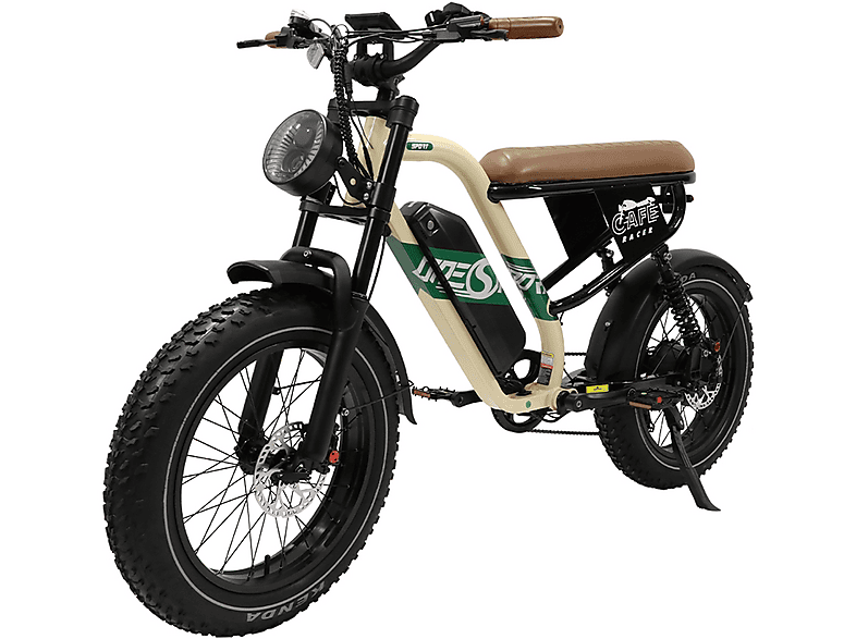 ONESPORT W66 Mountainbike (Laufradgröße: 20 Zoll, Unisex-Rad, Beige)