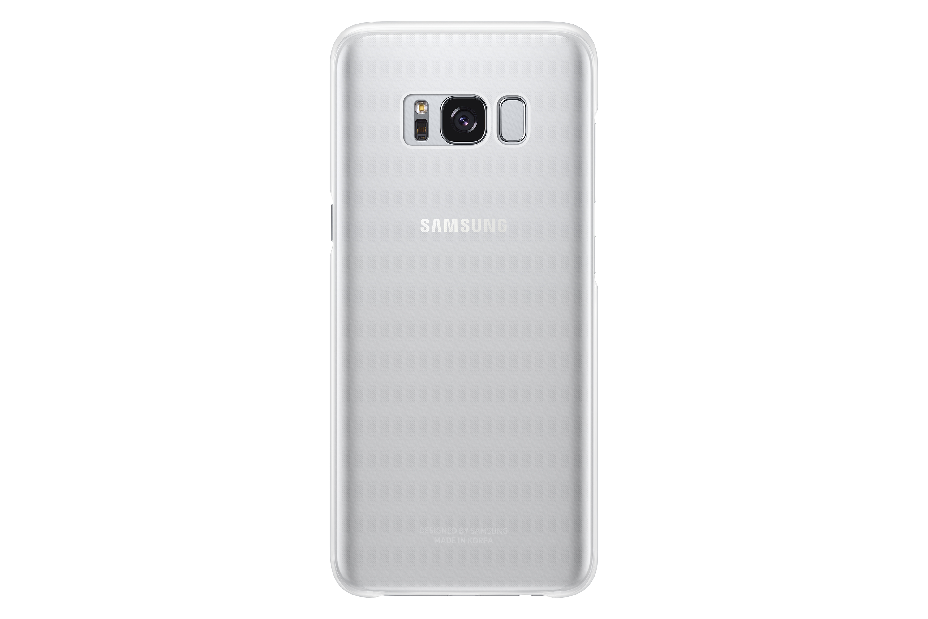 Retro di un telefono con logo Samsung.