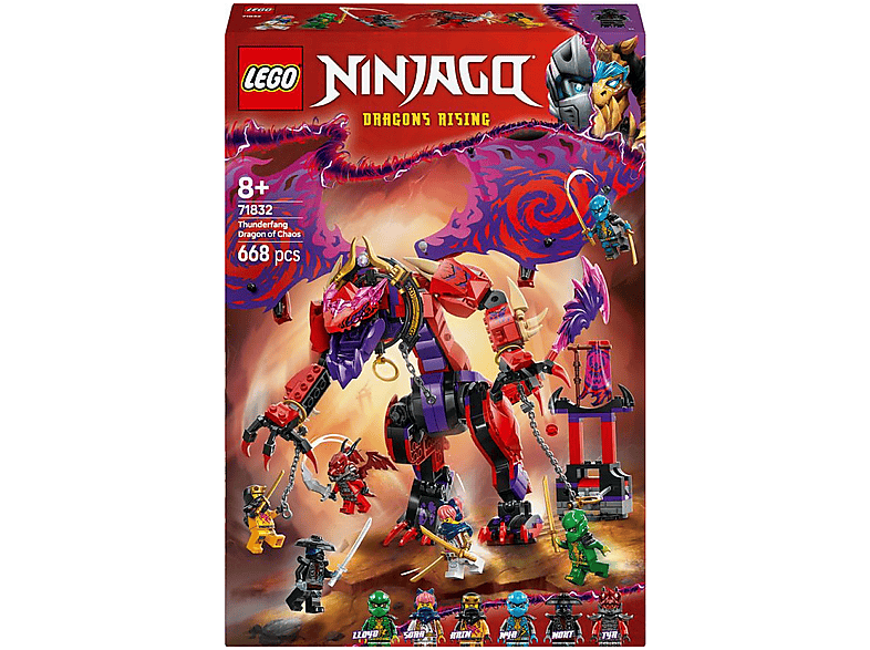 Klocki LEGO Thunderfang Dragon of Chaos Wielobarwny | MediaMarkt