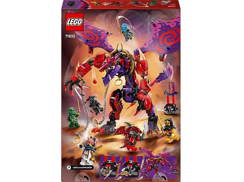 LEGO Ninjago Thunderfang Kaos Ejderhası 71832 Fiyat & Özellik