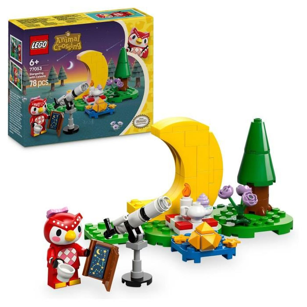 LEGO Animal Crossing Celeste ile Yıldız Gözlemleme 77053