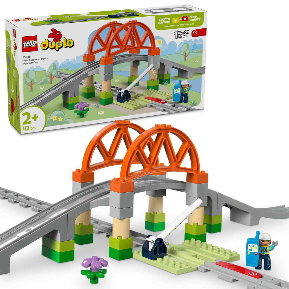 LEGO DUPLO Tren Köprüsü ve Rayları Ek Macera Seti 10426