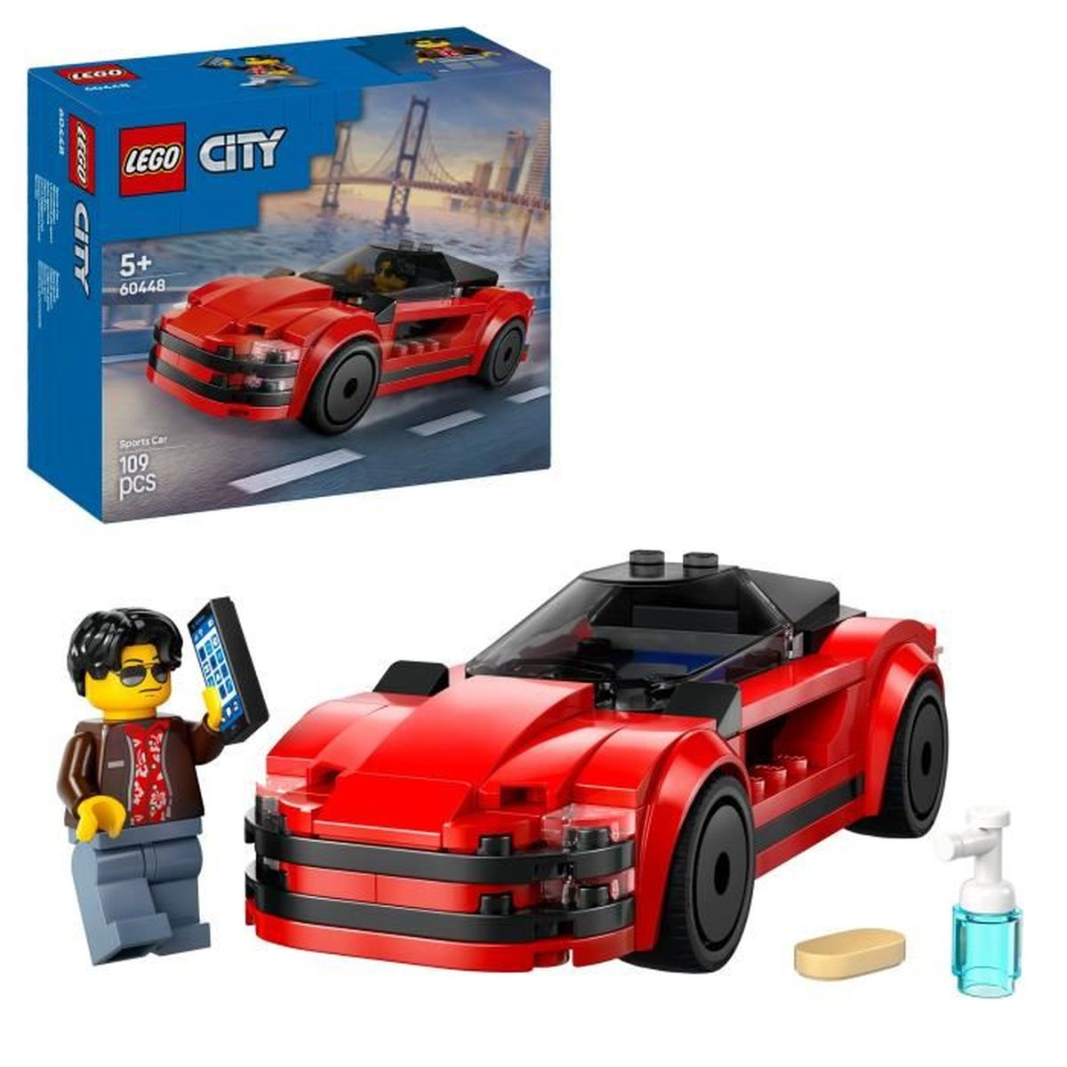 LEGO City Kırmızı Spor Araba 60448
