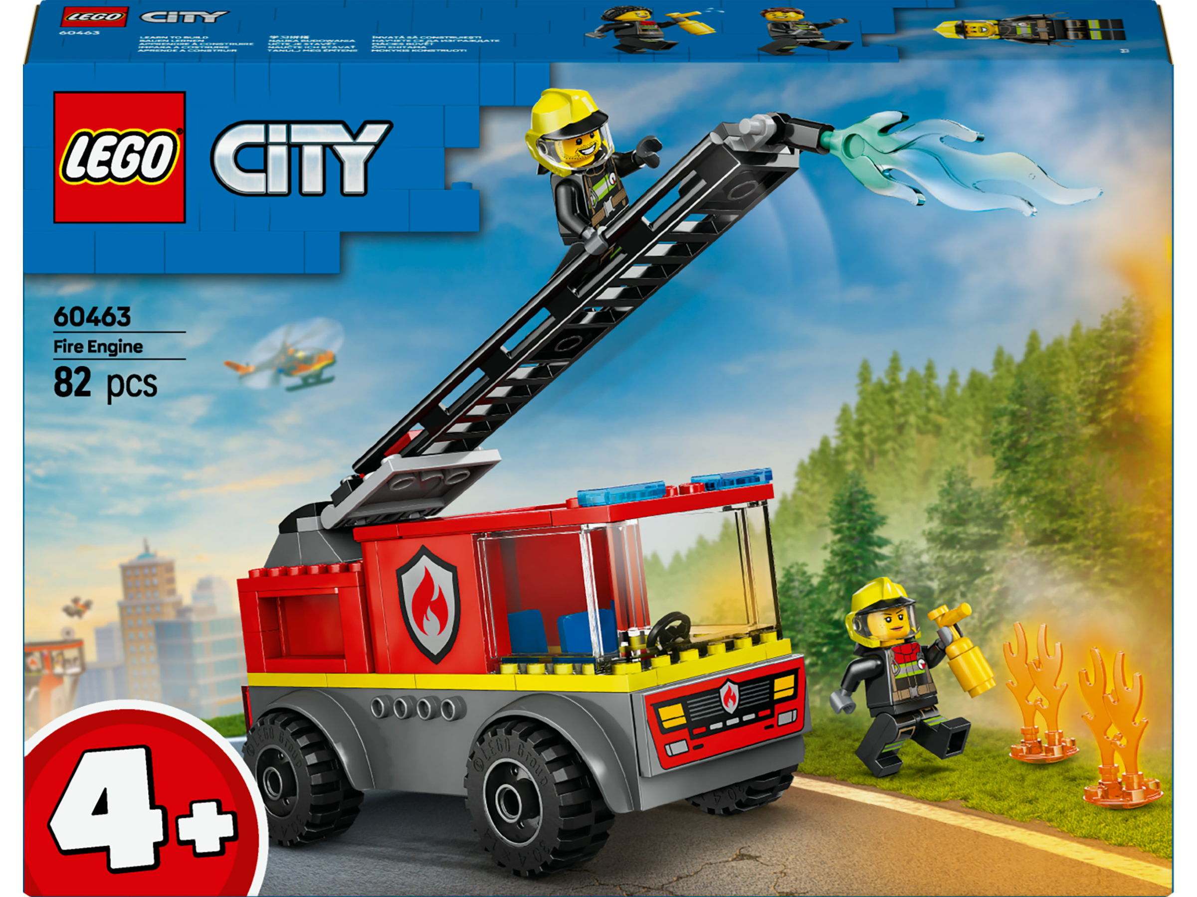 LEGO City Merdivenli İtfaiye Kamyonu 60463