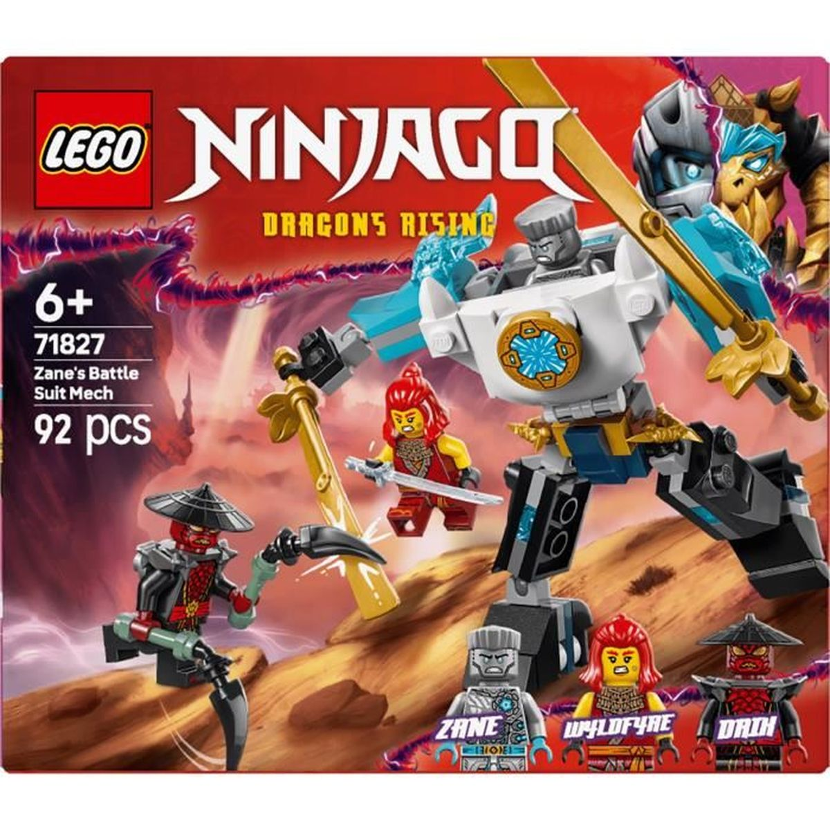 LEGO NINJAGO Zane'in Savaş Zırhı Mech'i 71827 Fiyat & Özellik