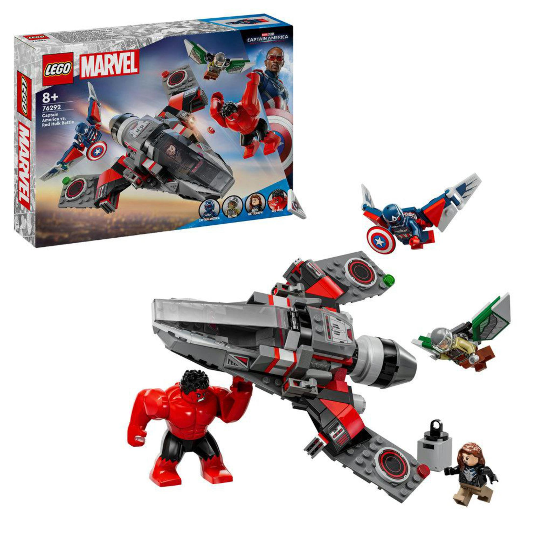 LEGO Super Heroes Marvel Kaptan Amerika ile Red Hulk Savaşı 76292