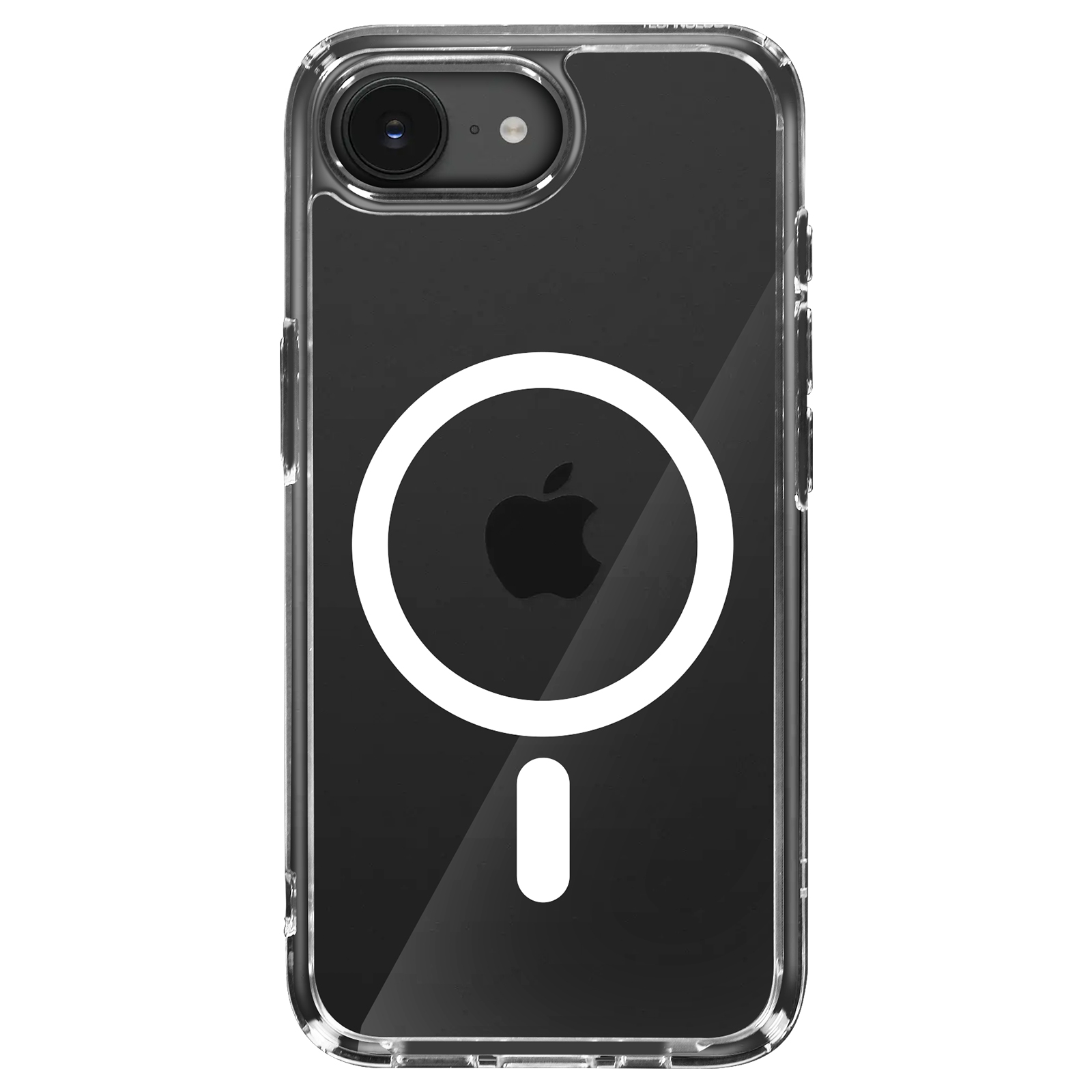 ACRONIX Cover Per IPhone 16e 2025, Custodia Magnetica Con Supporto, Compatibile MagSafe, Opaca Semitrasparente, Protezione Antiurto, Nero - 2