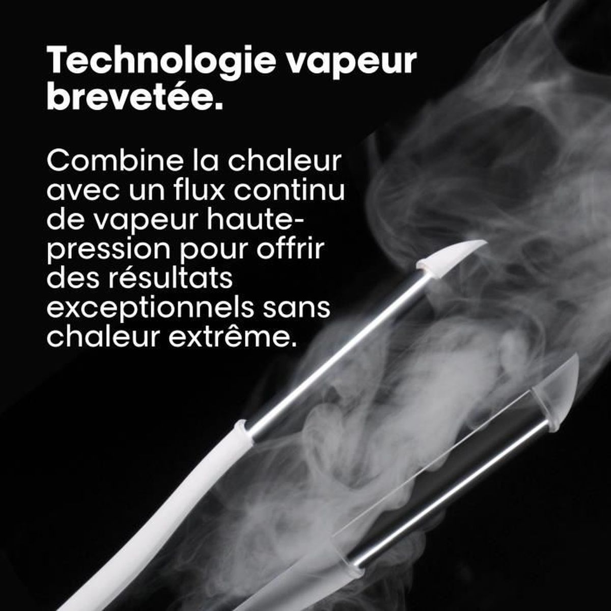 Un dispositivo a vapore, che combina calore e vapore ad alta pressione per risultati eccezionali.