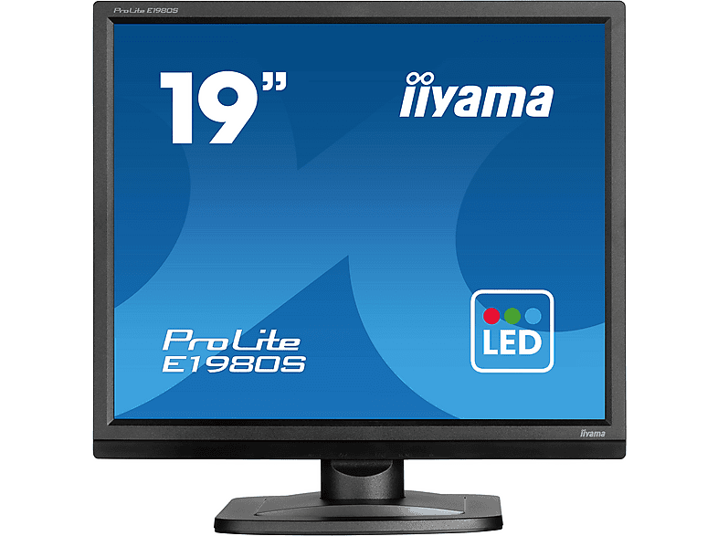 IIYAMA E1980S 19 Zoll VGA Monitor (3 ms Reaktionszeit  )