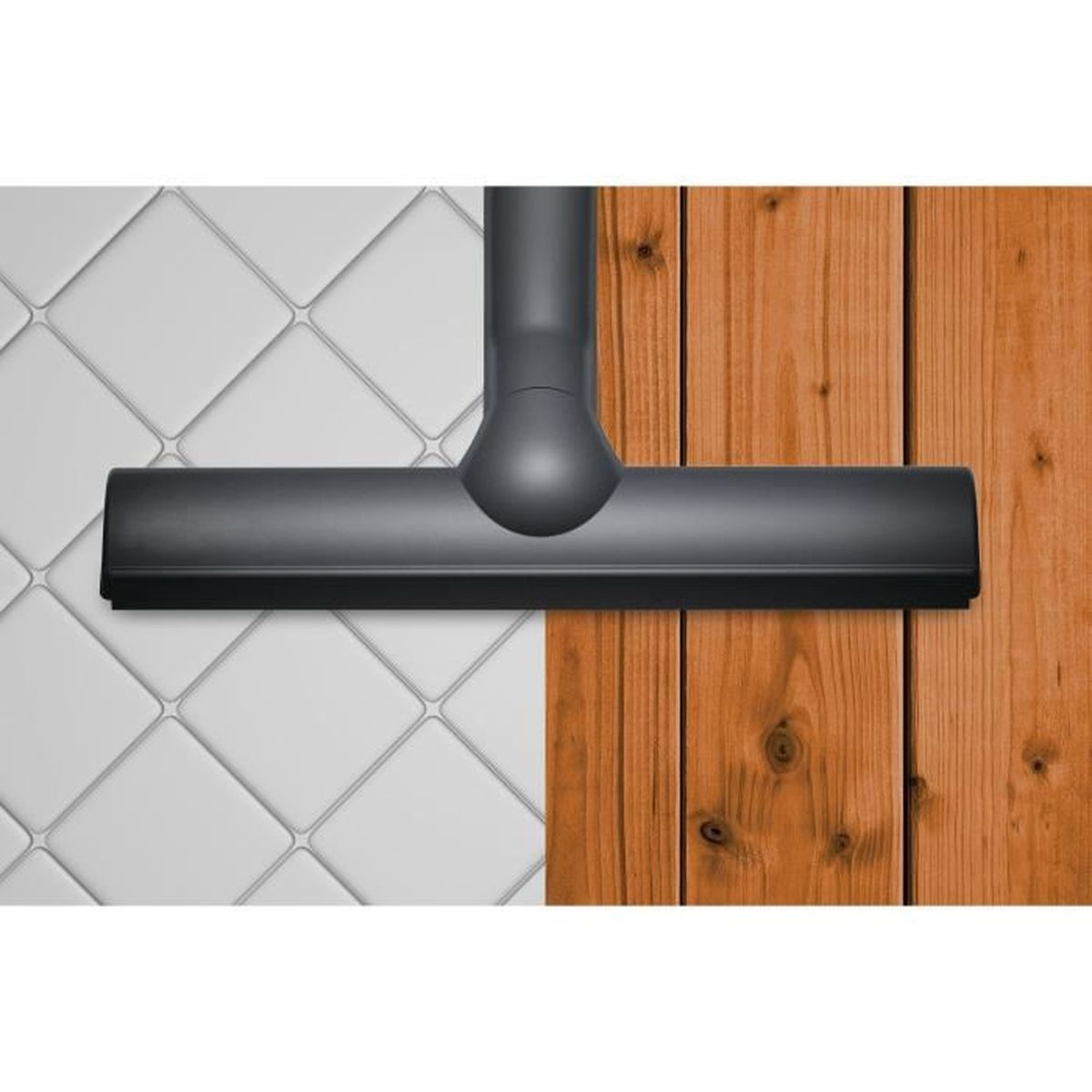 Głowica do czyszczenia podłóg na powierzchni z płytek i drewna.