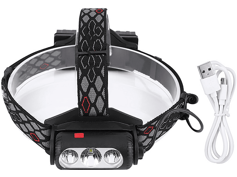 LED Stirnband Mit USB-Ladung - Wärmendes Lichtband Für Jogging, Camping & Nachtwanderungen