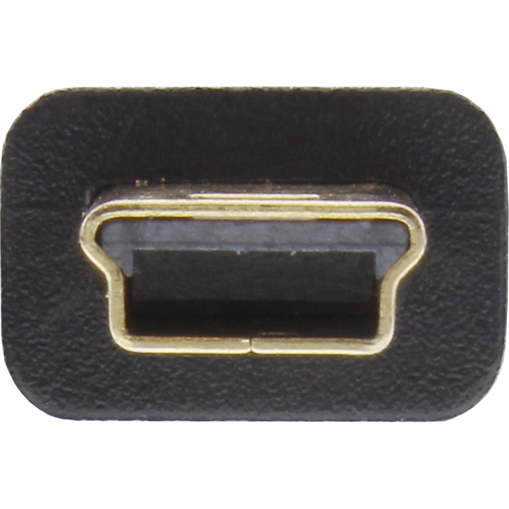 Close-up van een zwarte HDMI-poortconnector.