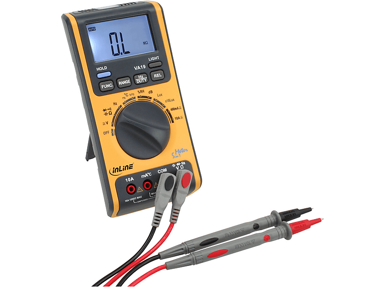 INLINE InLine® Multimeter 5-in-1 Installation / Reinigung Test ...