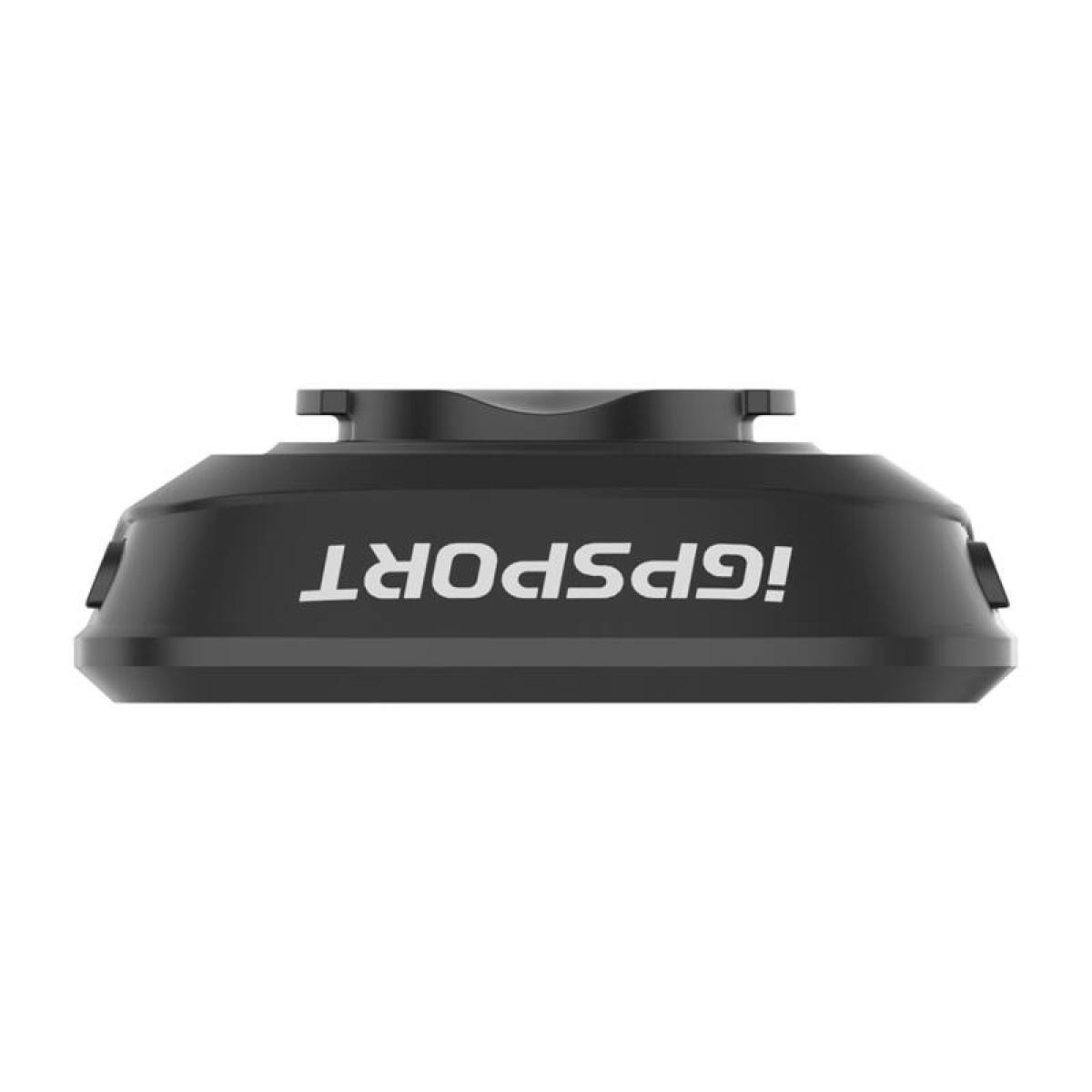 Schwarzes GPS-Gerät mit dem Text "iGPSPORT" darauf.
