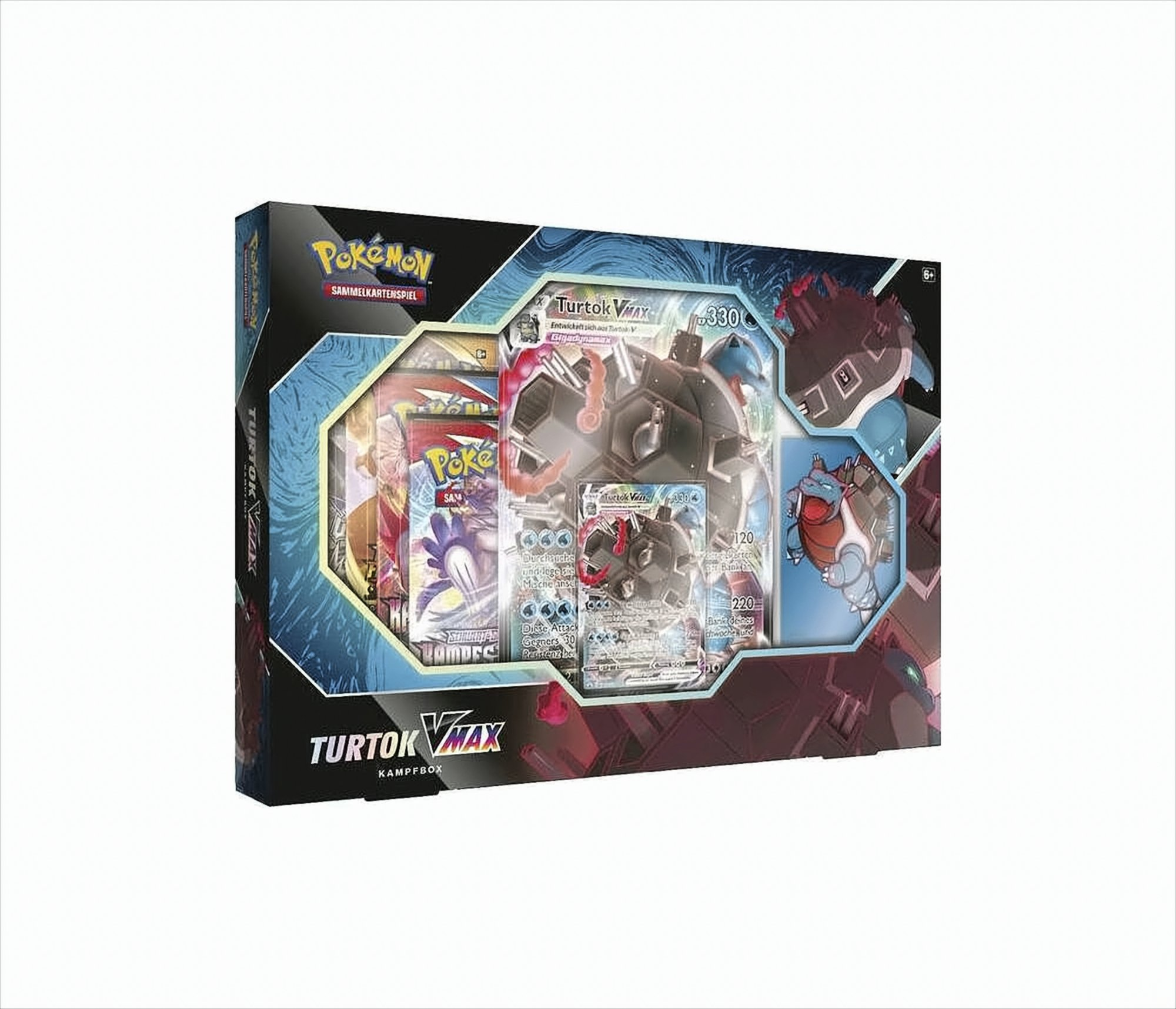 Pokemon-Kartenspiel-Box-Set mit Karten und einem Pokemon-Bild.