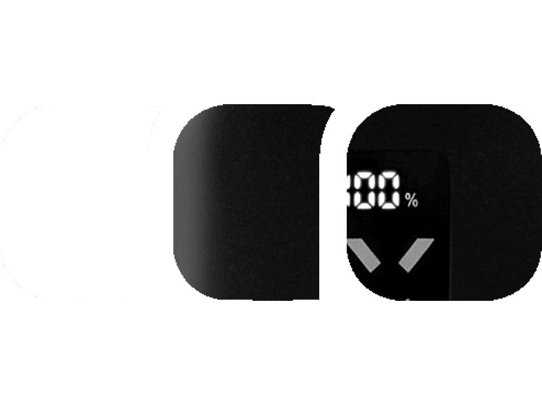 FIXED Zen 20 mit LCD-Display, PD 20W, 20.000 mAh Ladegerät 20000 Schwarz