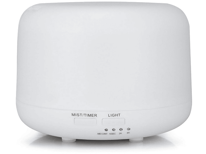 MARKETHAVEN Aroma Diffuser Humidifier LED Luftbefeuchter Weiß (10 Watt ...