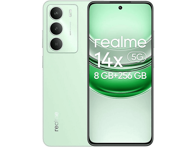 Realme 14X 5G 新品　スマートフォン本体 Smartfon REALME 14x 5G 5G 8 GB/256 GB Zielony | MediaMarkt