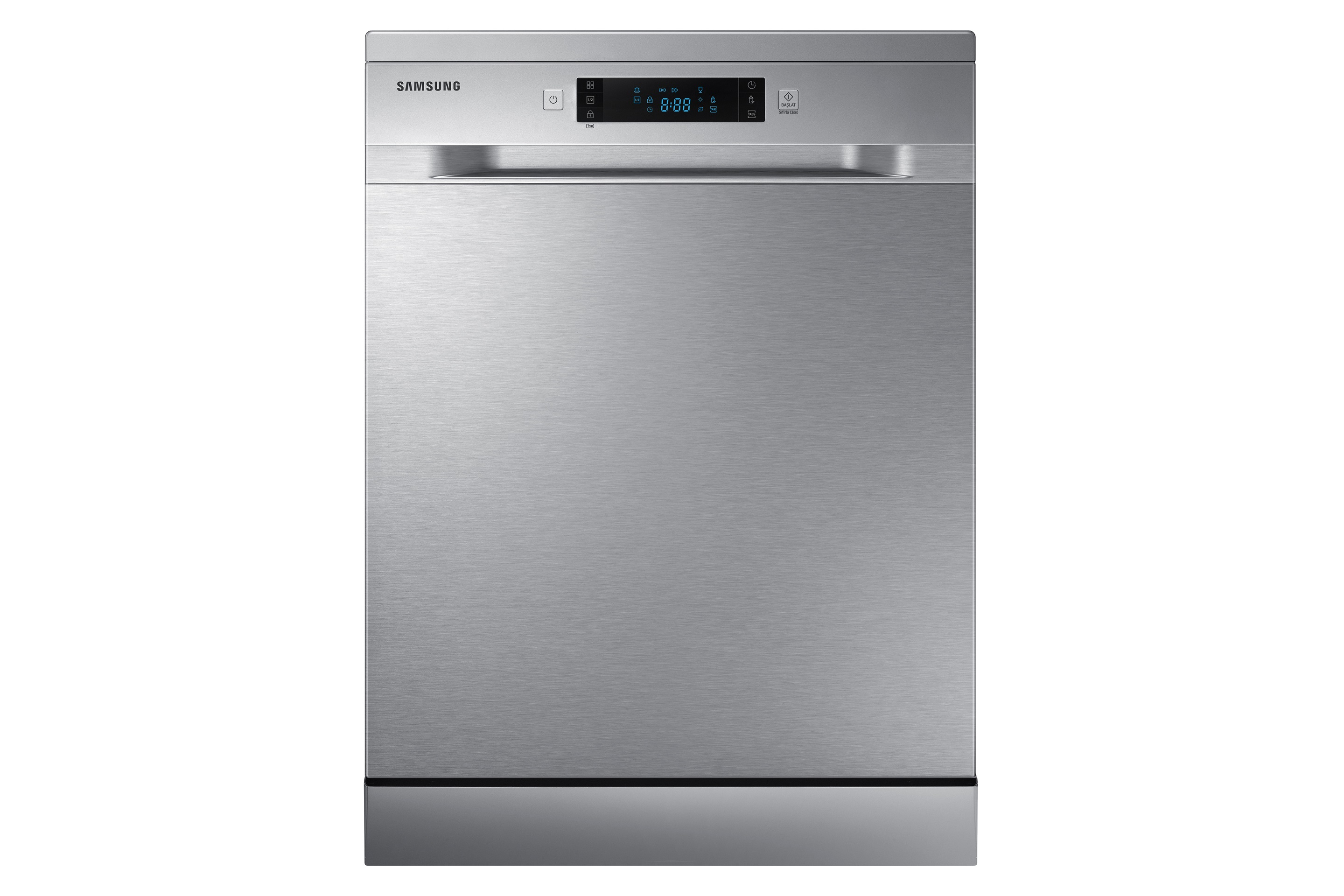 SAMSUNG DW60M5044FS TR F Enerji Sınıfı 4 Programlı Bulaşık Makinesi Inox