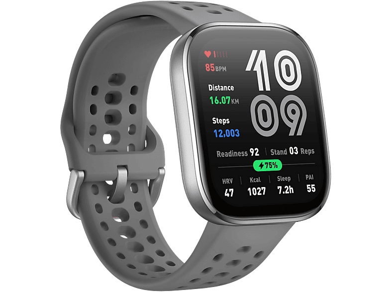 AMAZFIT BIP 6 Smart Watch Silikon, Charcoal