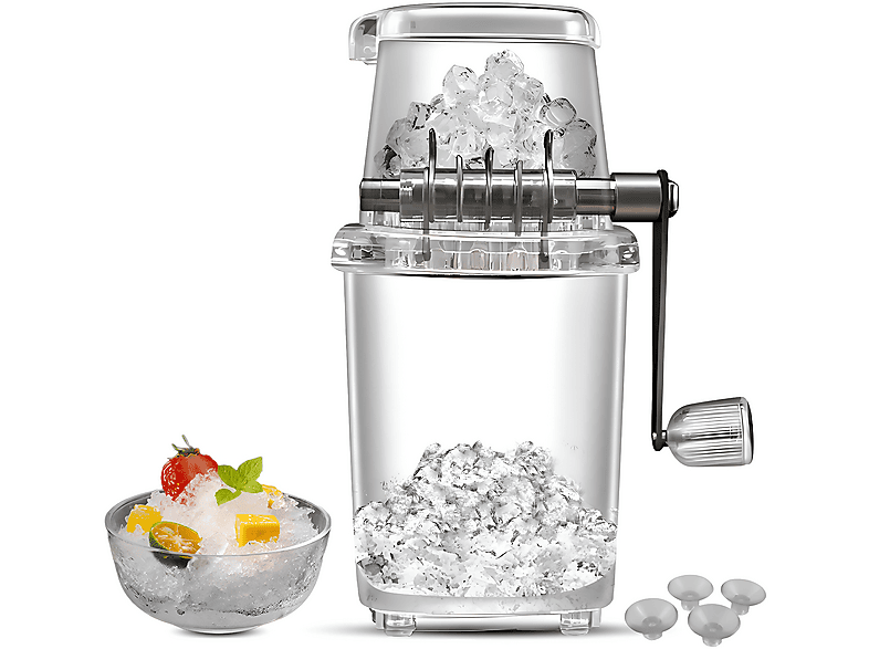 Manuelle Eismaschine Mit Handkurbel - Crushed Ice Für Drinks & Cocktails