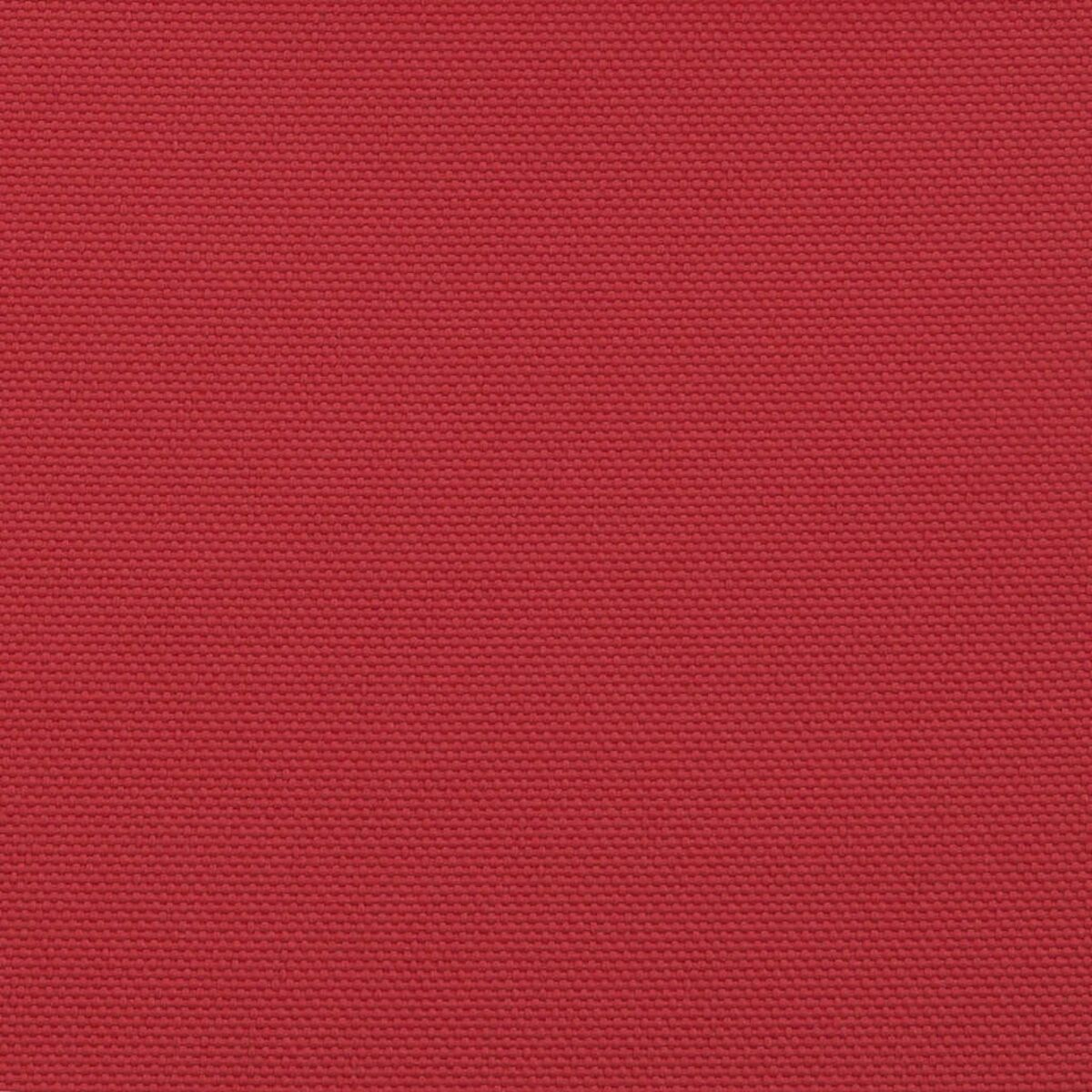 Trama di tessuto rosso intrecciato. Primo piano di un tessuto rosso. Mostra la trama e l'intreccio.