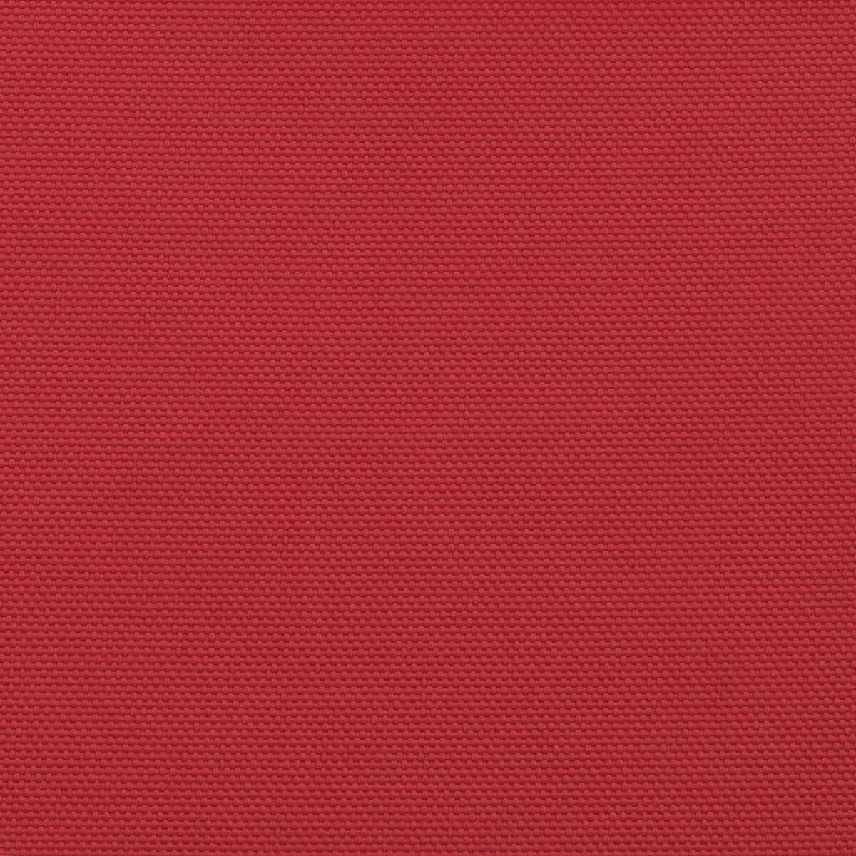 Un primo piano di tessuto di tela rosso con una trama fine.