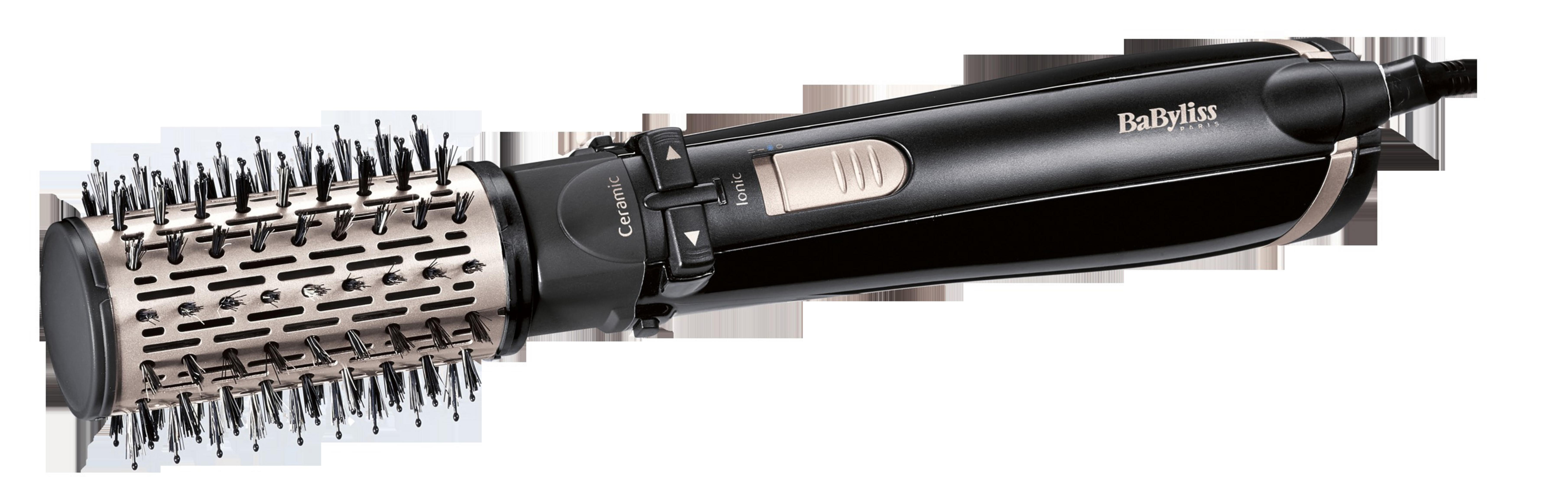 BABYLISS AS200E 1000W Döner Başlıklı Hava Üflemeli Saç Şekillendirme Seti Siyah