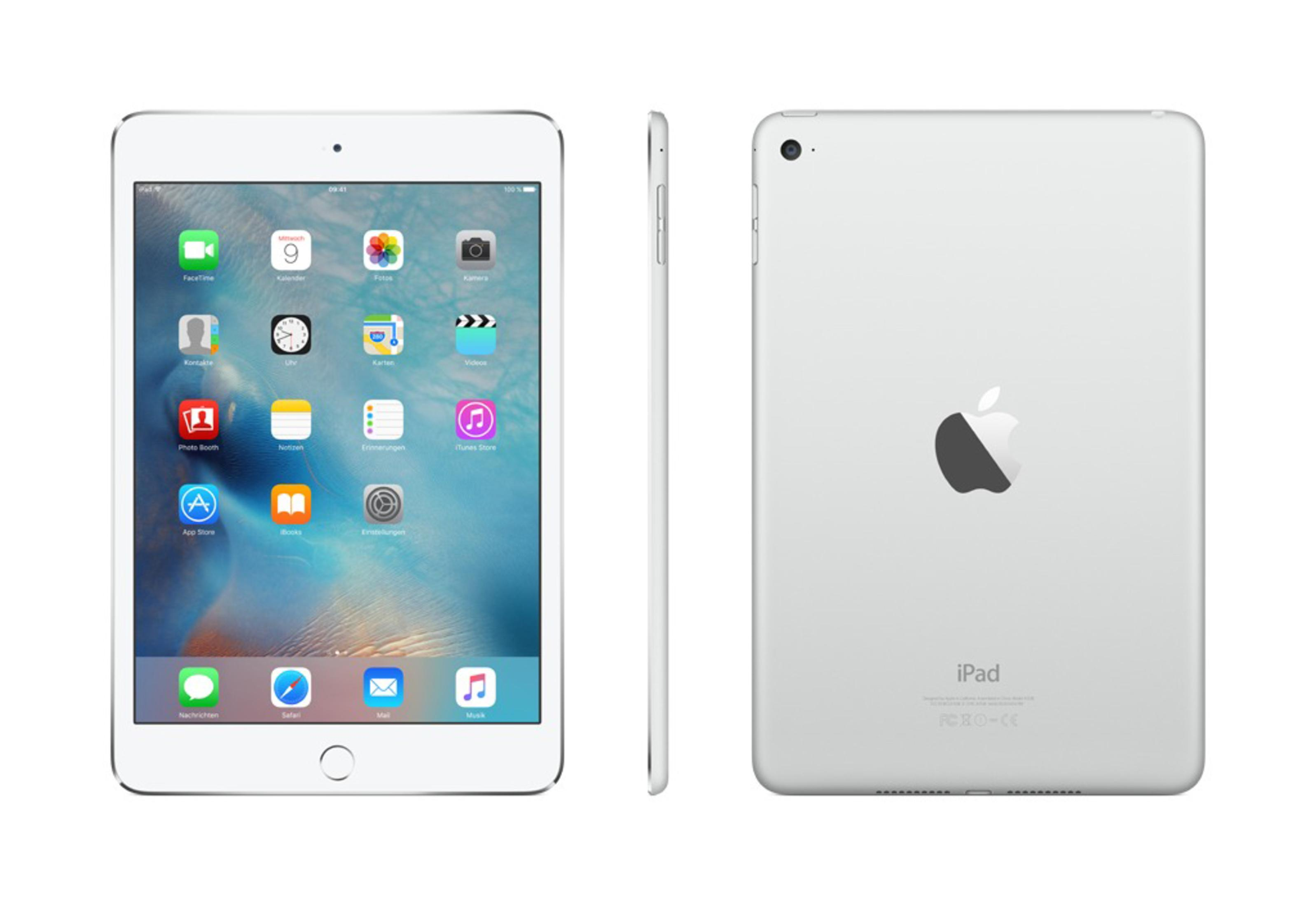 APPLE IPAD MINI 4 CEL 16GB SILBER, Tablet, 16 GB, 7,9 Zoll, Silber