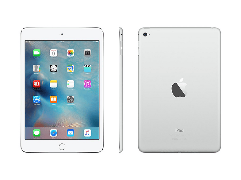 APPLE IPAD MINI 4 CEL 16GB SILBER, Tablet, 16 GB, 7,9 Zoll, Silber