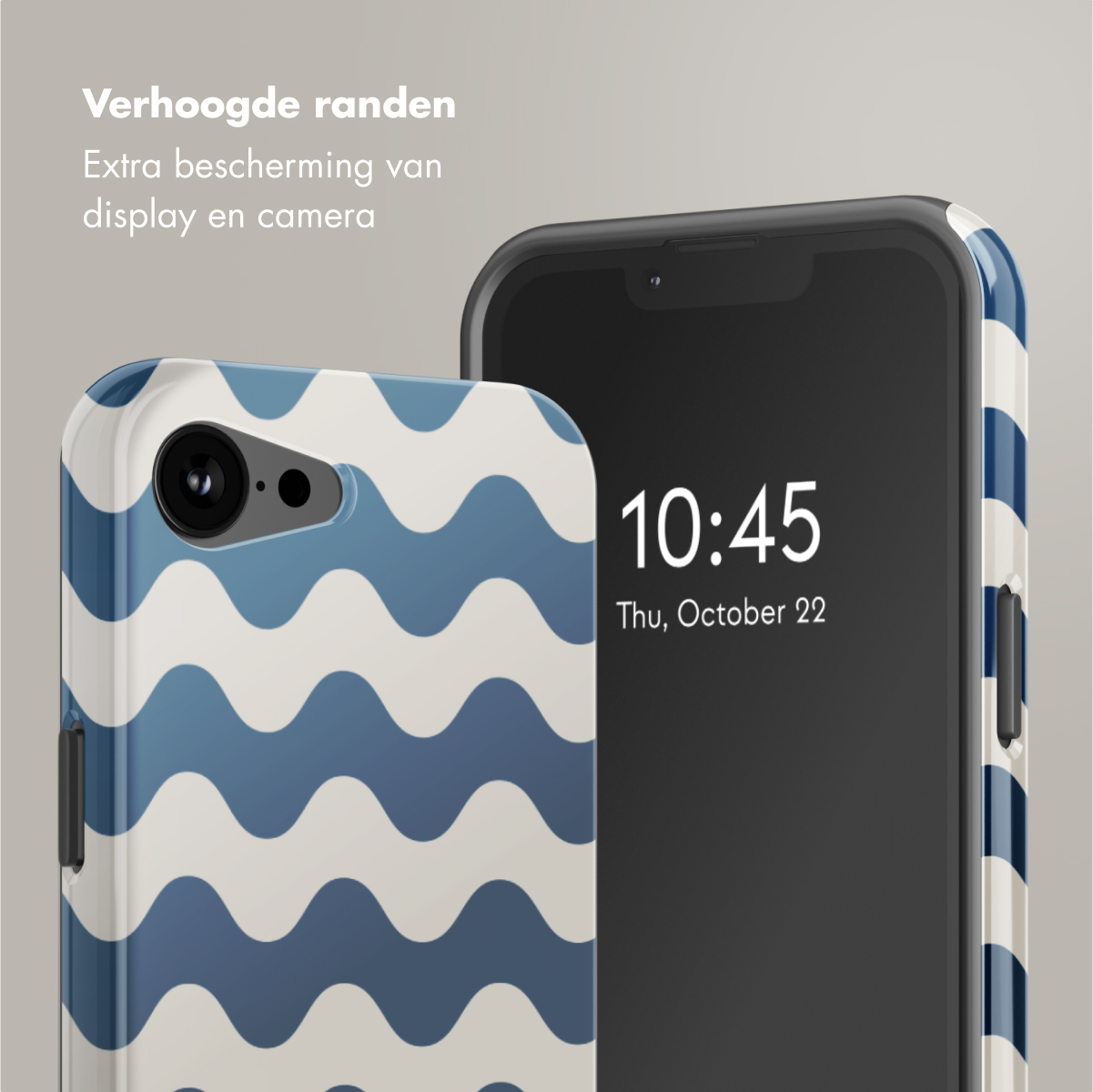 Une boîte et trois protections d'écran, toutes transparentes et étiquetées pour une utilisation téléphonique.