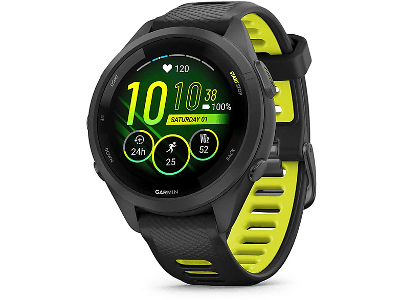 Reloj deportivo | GARMIN Forerunner 265S, Negro, Gris, Talla única