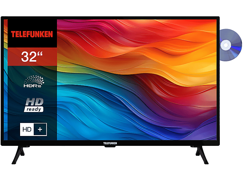 TELEFUNKEN XH32SO550SD LED TV (Flat, 32 Zoll / 80 cm, HD-ready, SMART TV)