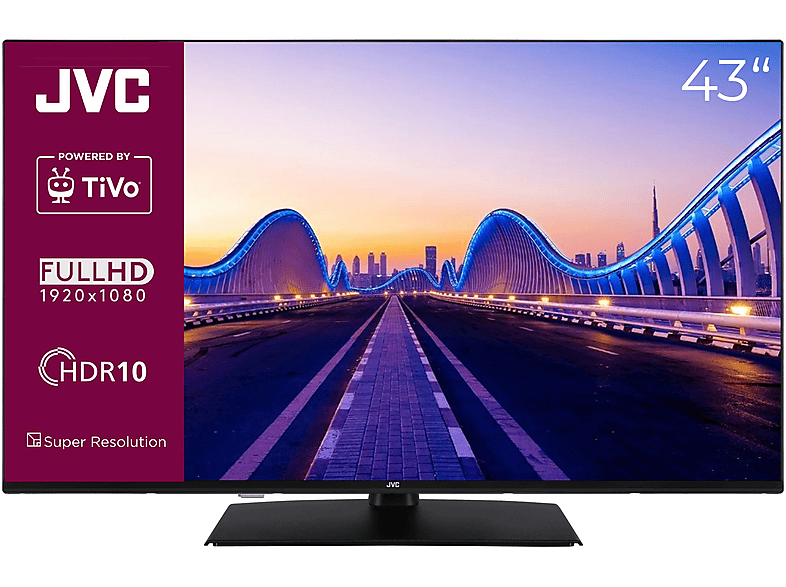 JVC LT-43VF5355 LED TV (Flat, 43 Zoll / 109,22 cm, HD, SMART TV)