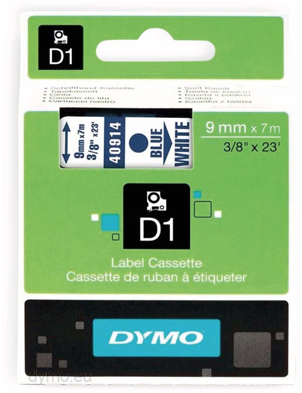 DYMO D1 9 Mm X 7 Metre 40914 Yazıcı Şeridi