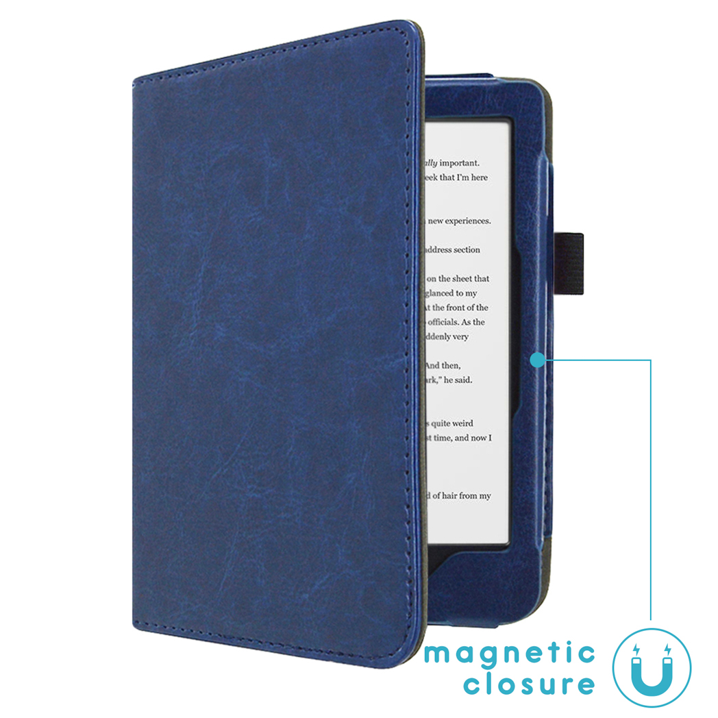IMOSHION Vegan Leather Bookcase geschikt voor Kobo Clara HD Cover